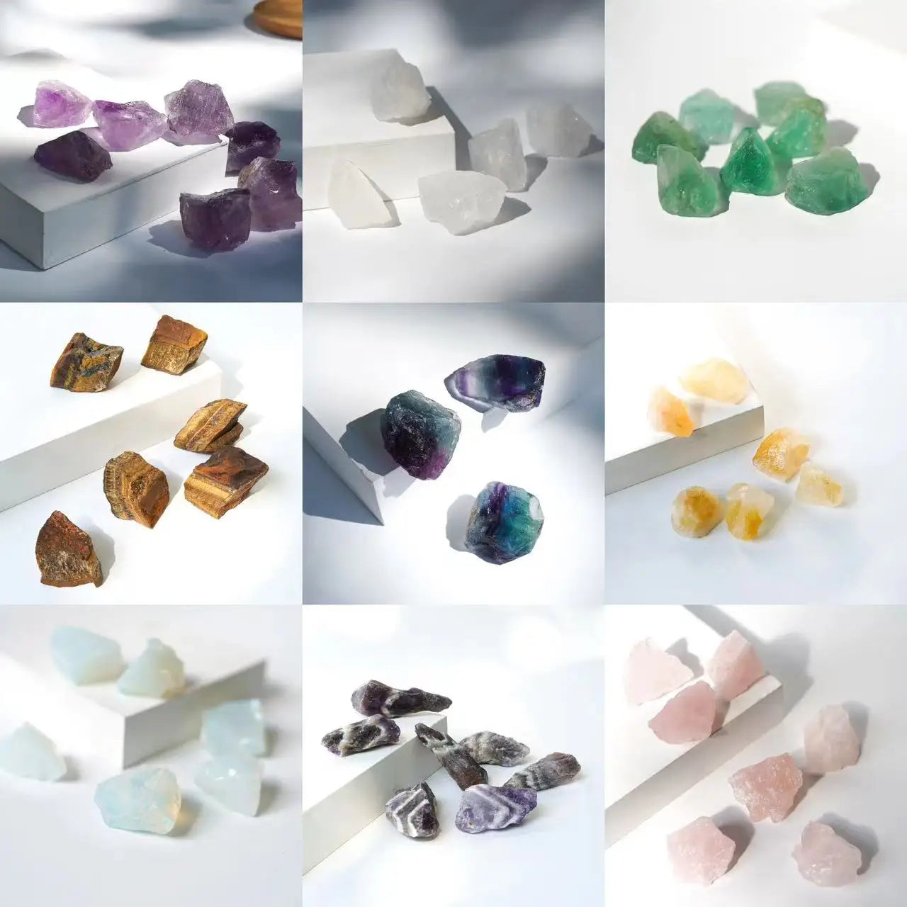 Natural Raw Crystal Gemstones