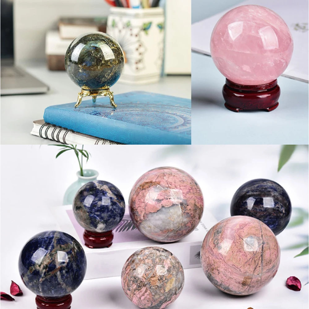 Healing Crystal Spheres