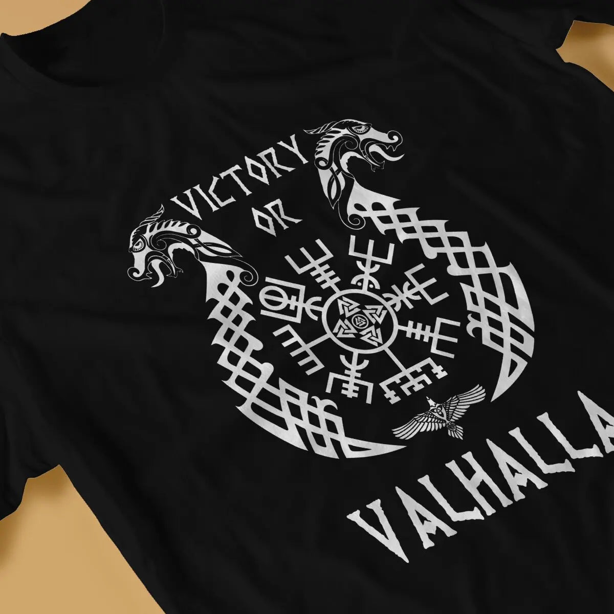 Victory or Valhalla Viking T-Shirt