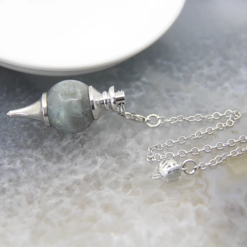 Natural Stone Pendulum for Divination and Healing