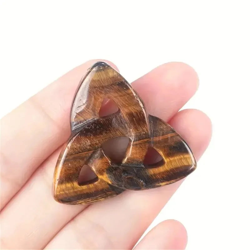 Natural Stone Celtic Knot Triquetra