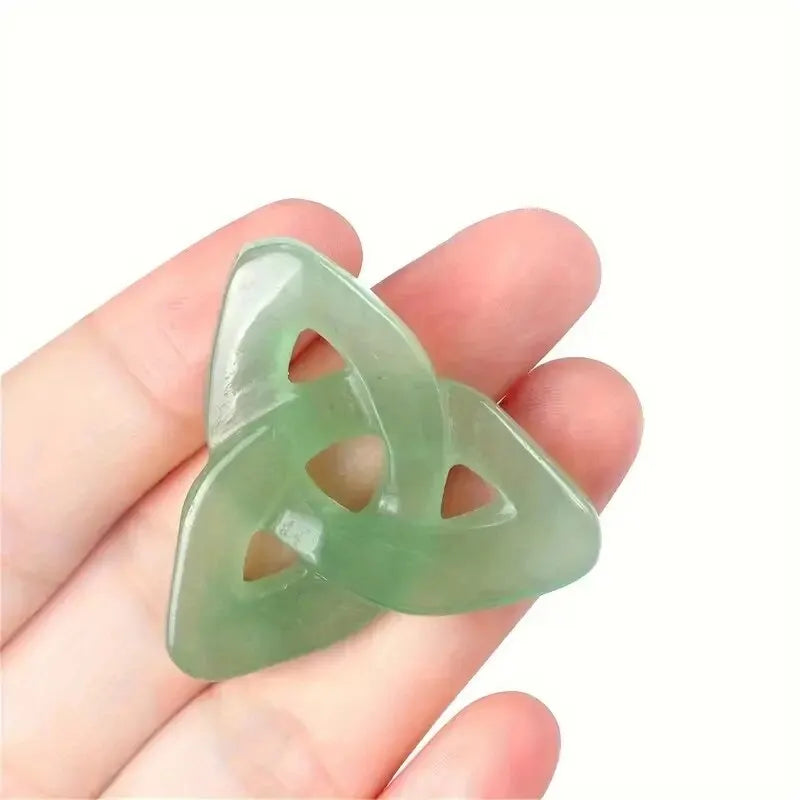 Natural Stone Celtic Knot Triquetra