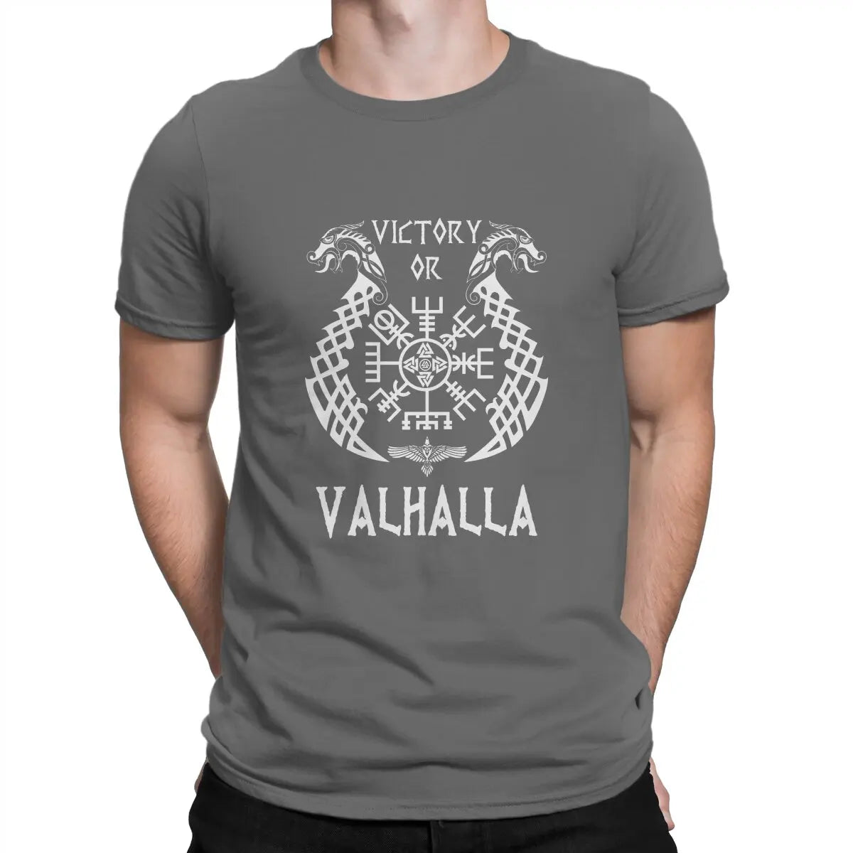 Victory or Valhalla Viking T-Shirt