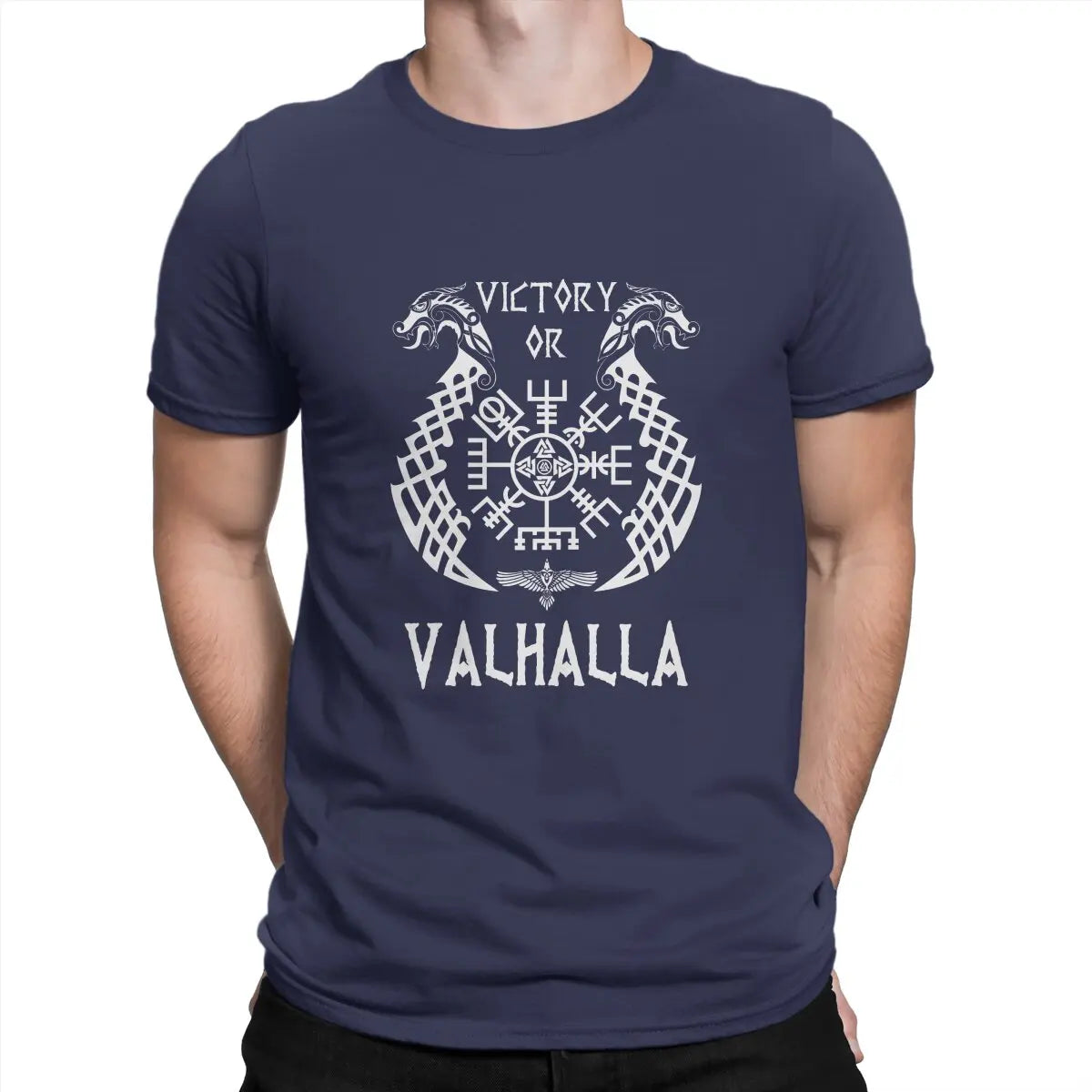 Victory or Valhalla Viking T-Shirt