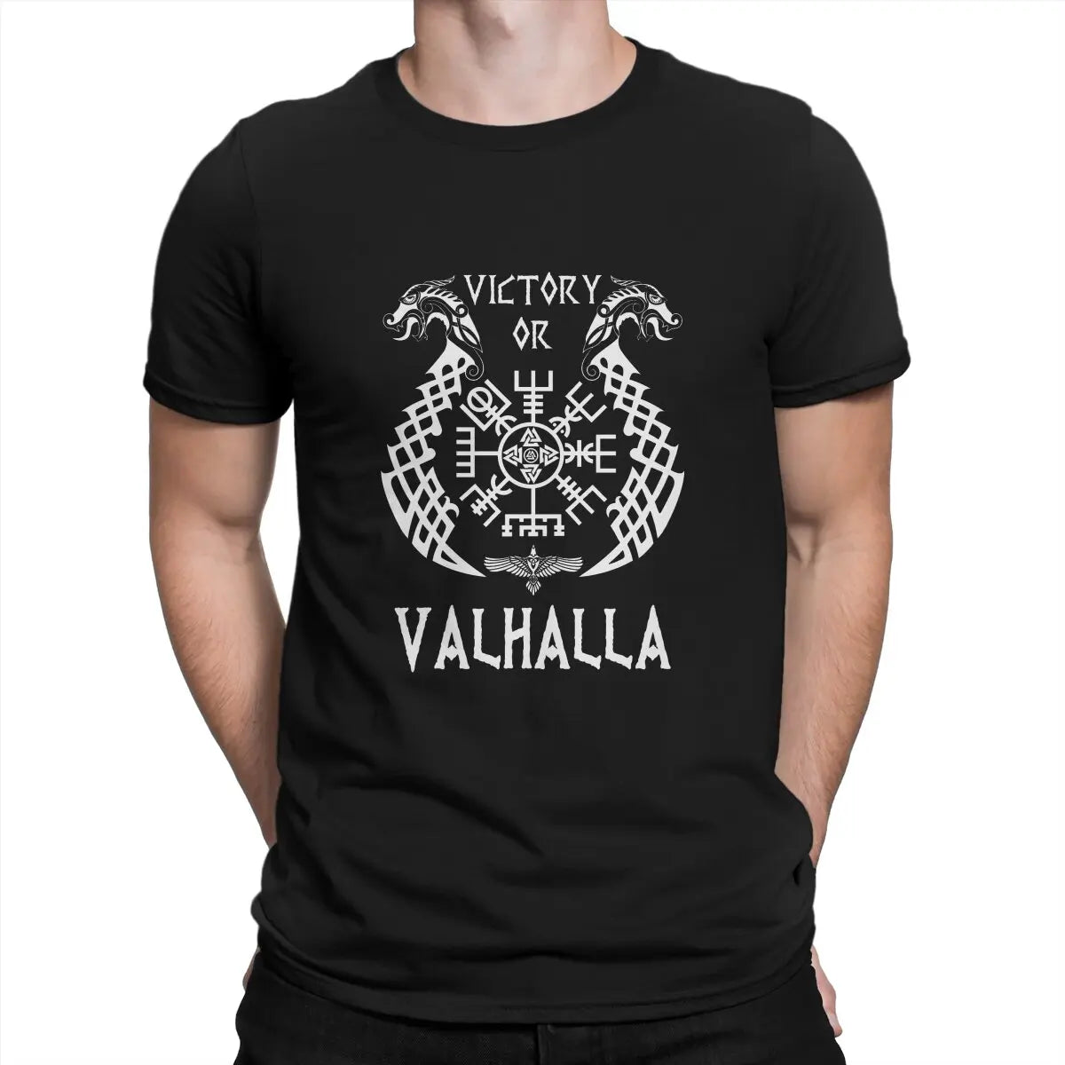 Victory or Valhalla Viking T-Shirt